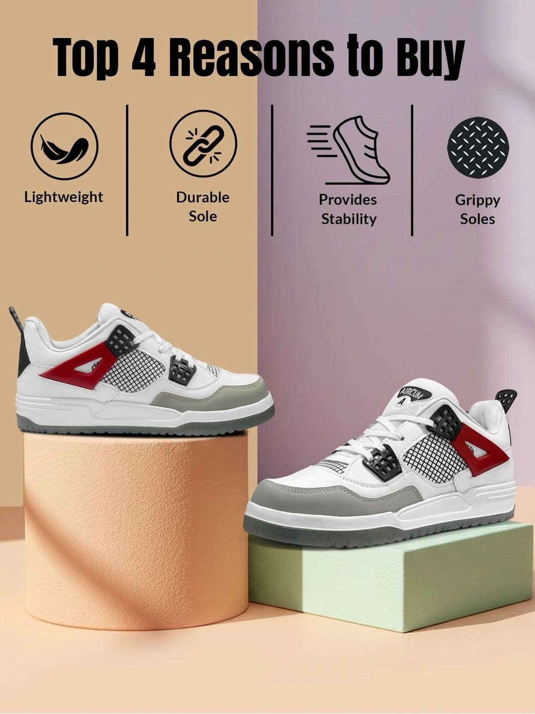 Aircum Men Mesh Running Shoes thumbnail 7