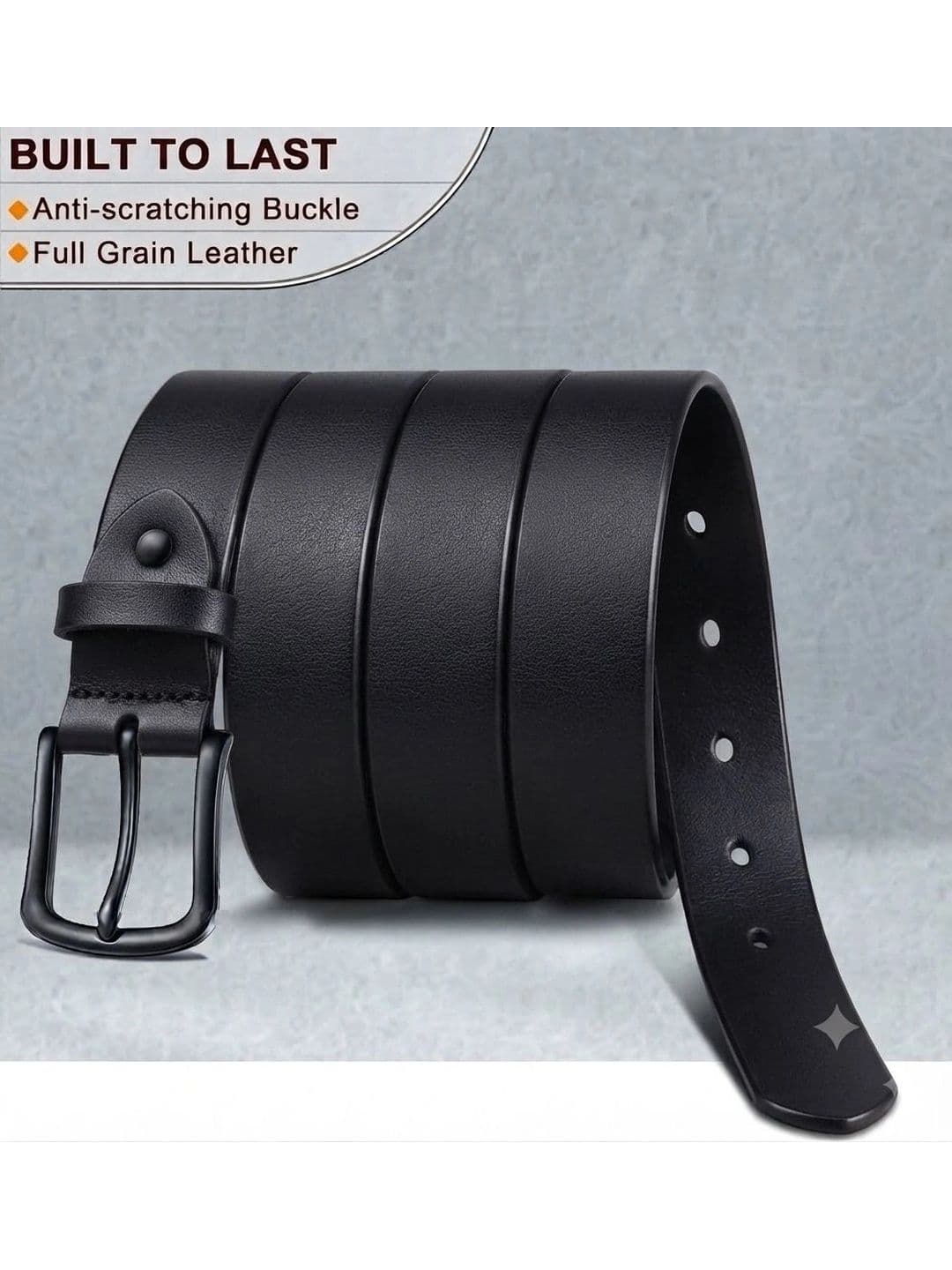 WROGN Men Textured Leather Belt thumbnail 2