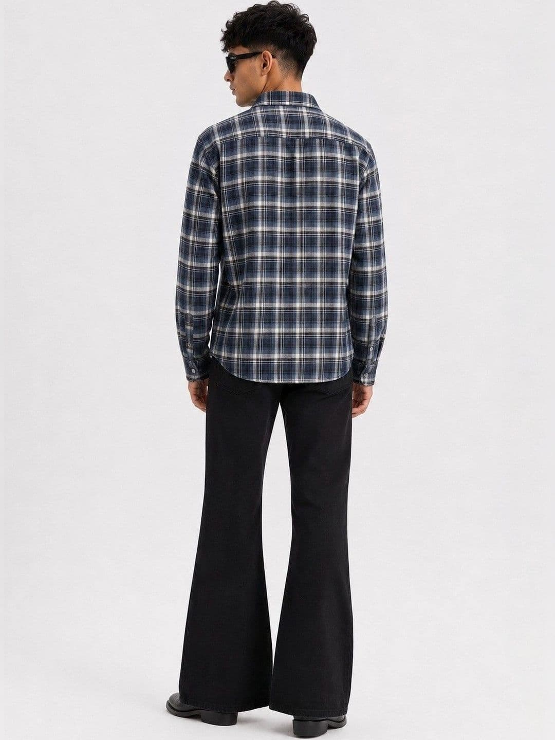 Yarndaze Men Tartan Checks Checked Casual Shirt thumbnail 5