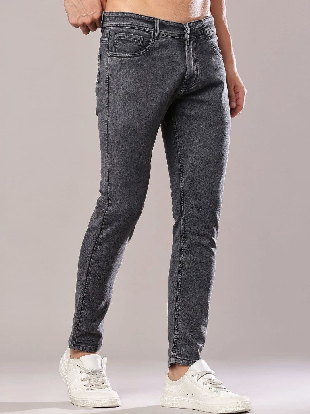 V-Mart Men Regular Fit Mid-Rise Jeans thumbnail 2