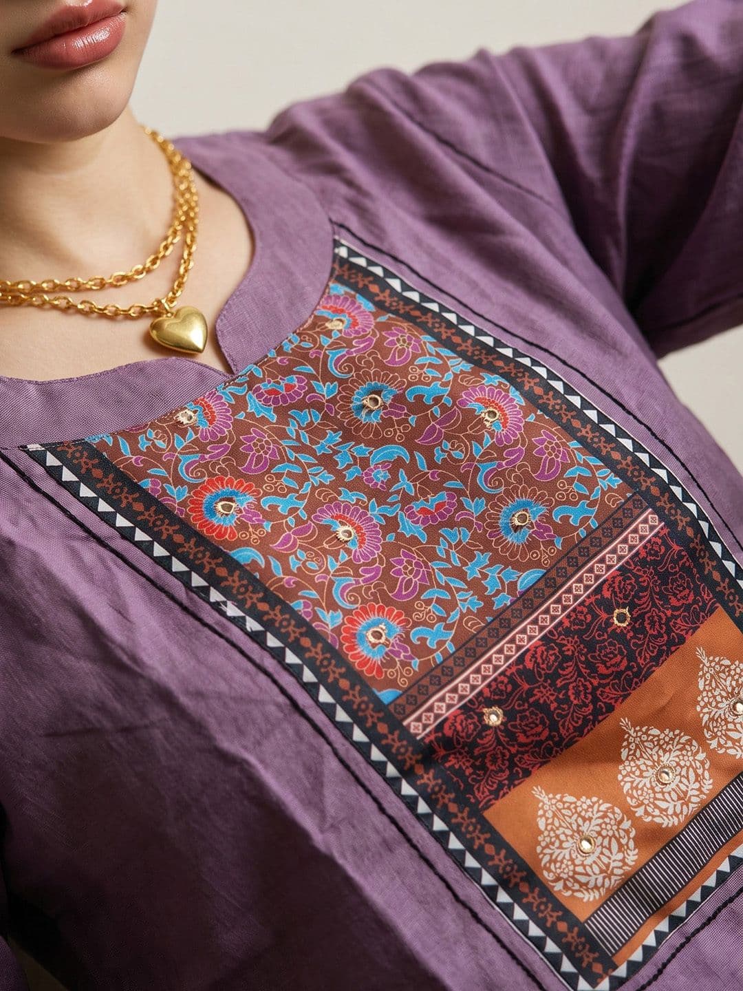 Pehroam Women Ethnic Motifs Kurta thumbnail 3