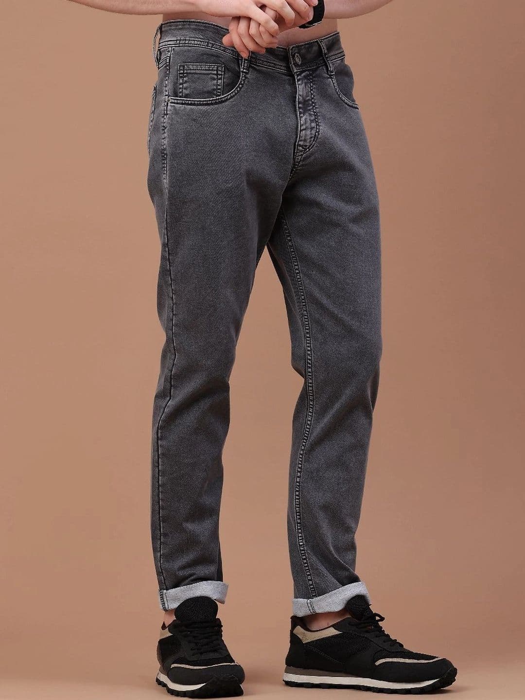 V-Mart Men Regular Fit Mid-Rise Jeans thumbnail 4