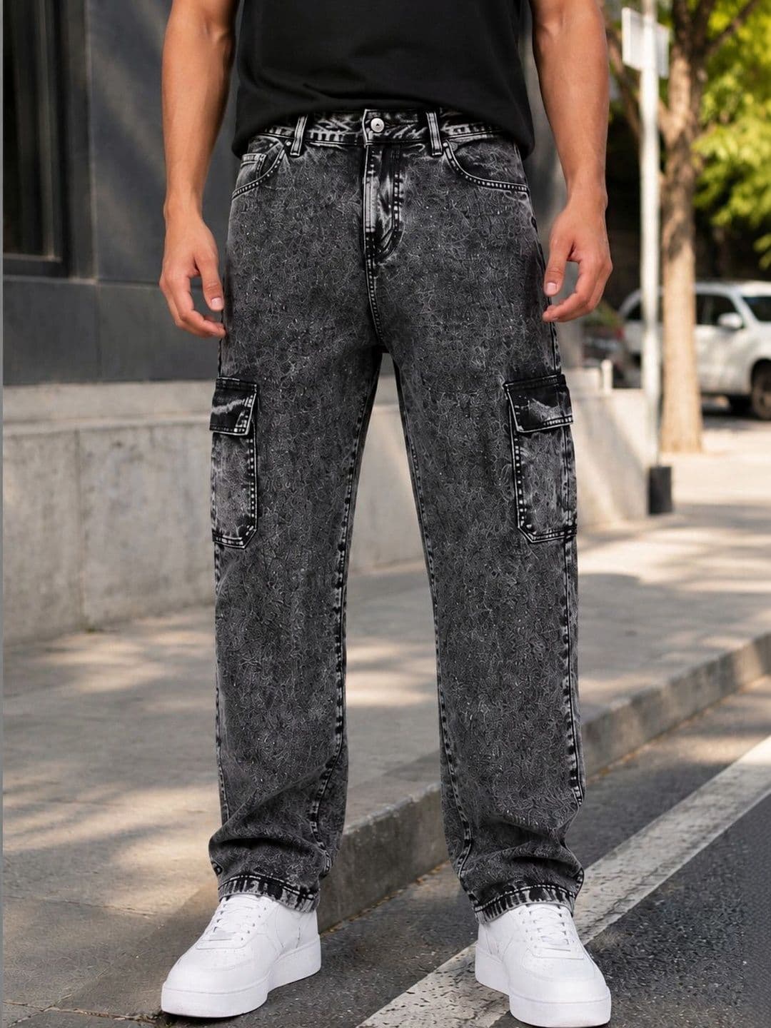 MQ Denim Men Straight Fit Mid-Rise Jeans - view 1