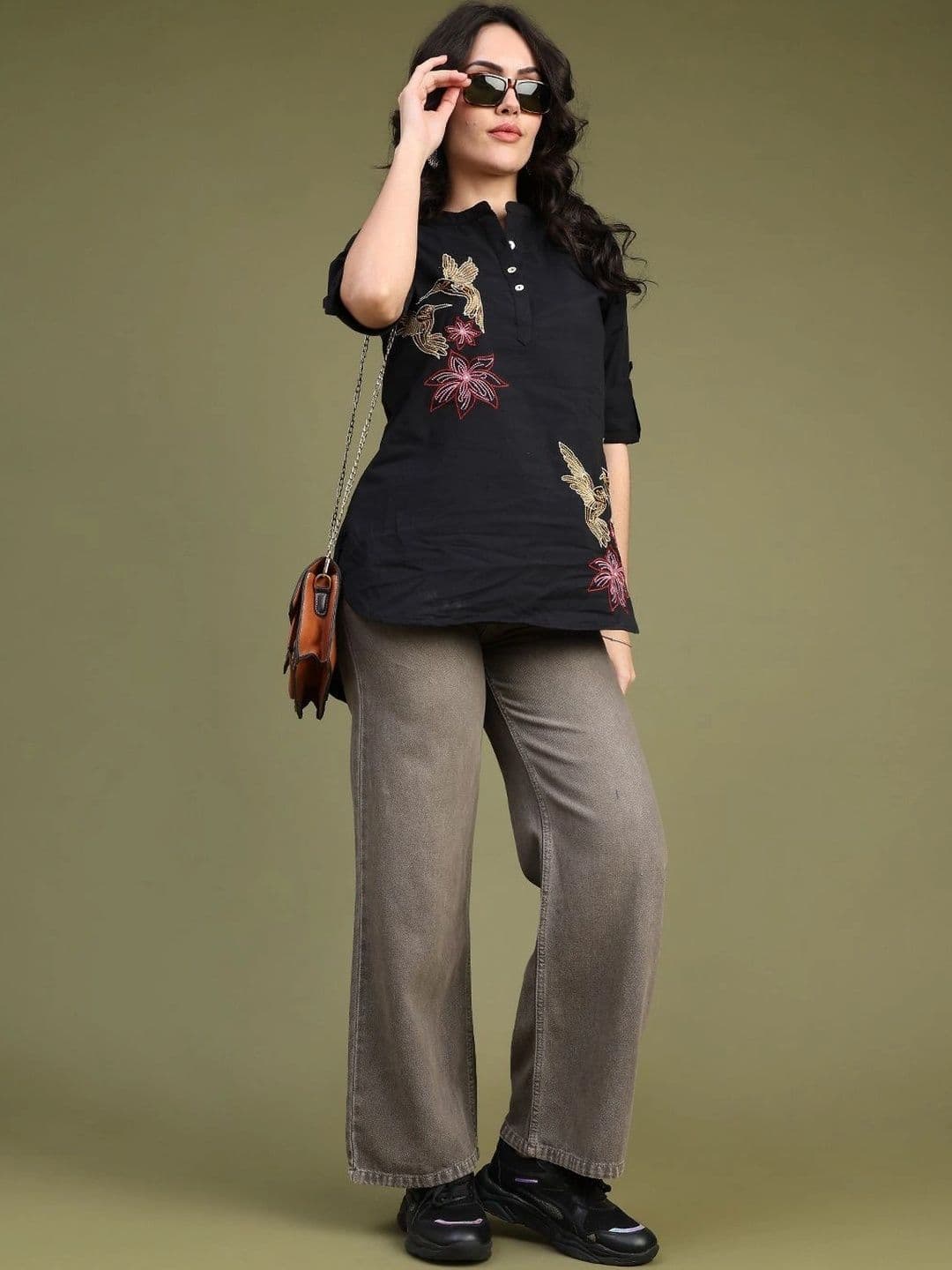 LIMEROAD Women Regular Fit Mid-Rise Jeans thumbnail 2