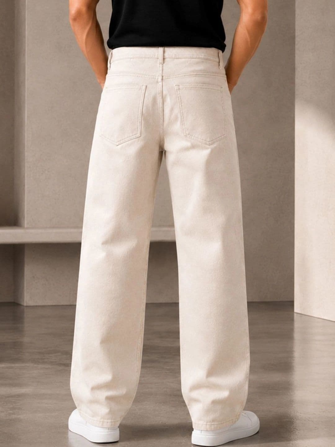 Encrypt Men Classic Regular Fit Mid-Rise Stretchable Jeans thumbnail 2