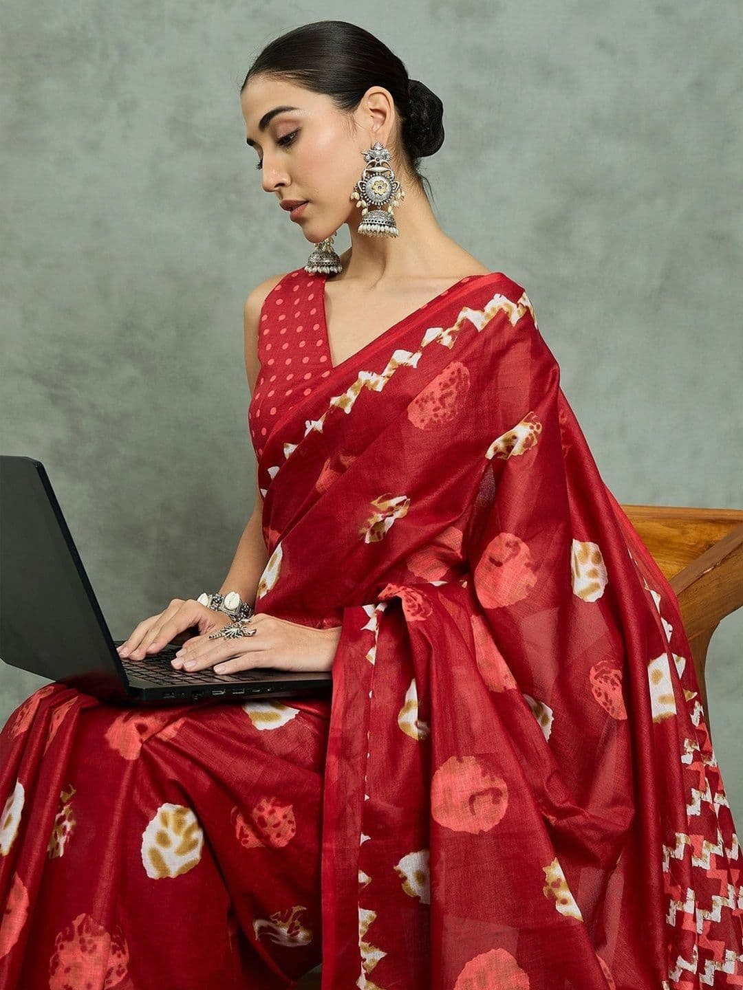 Sangria Designer Bagh Saree - view 1