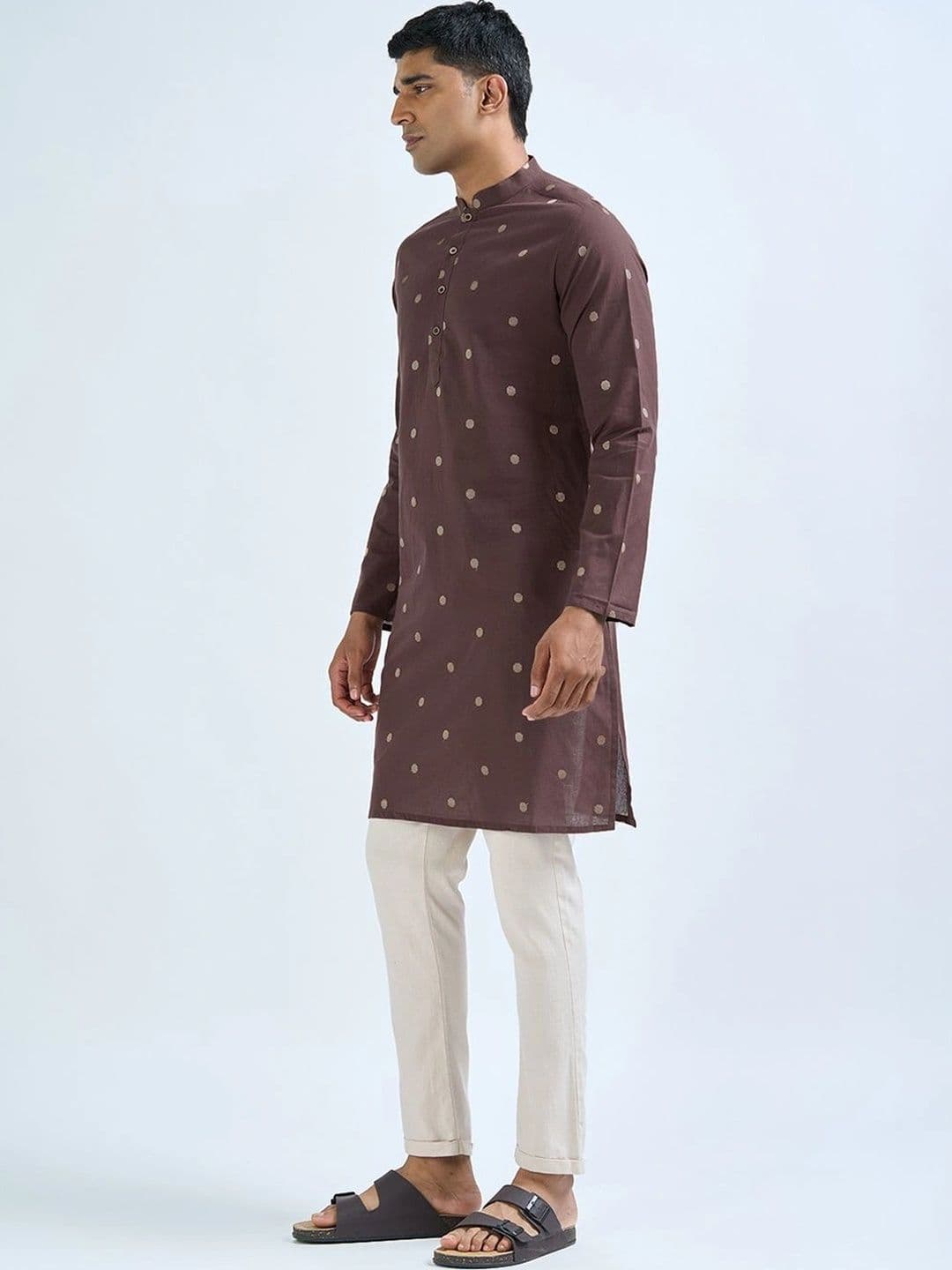 indus route by Pantaloons Men Kurta thumbnail 3