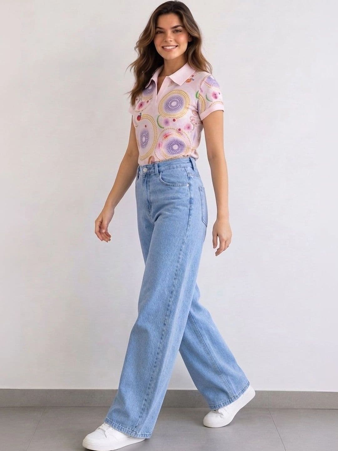 ZENTLY Women Jean High-Rise Stretchable Jeans thumbnail 5