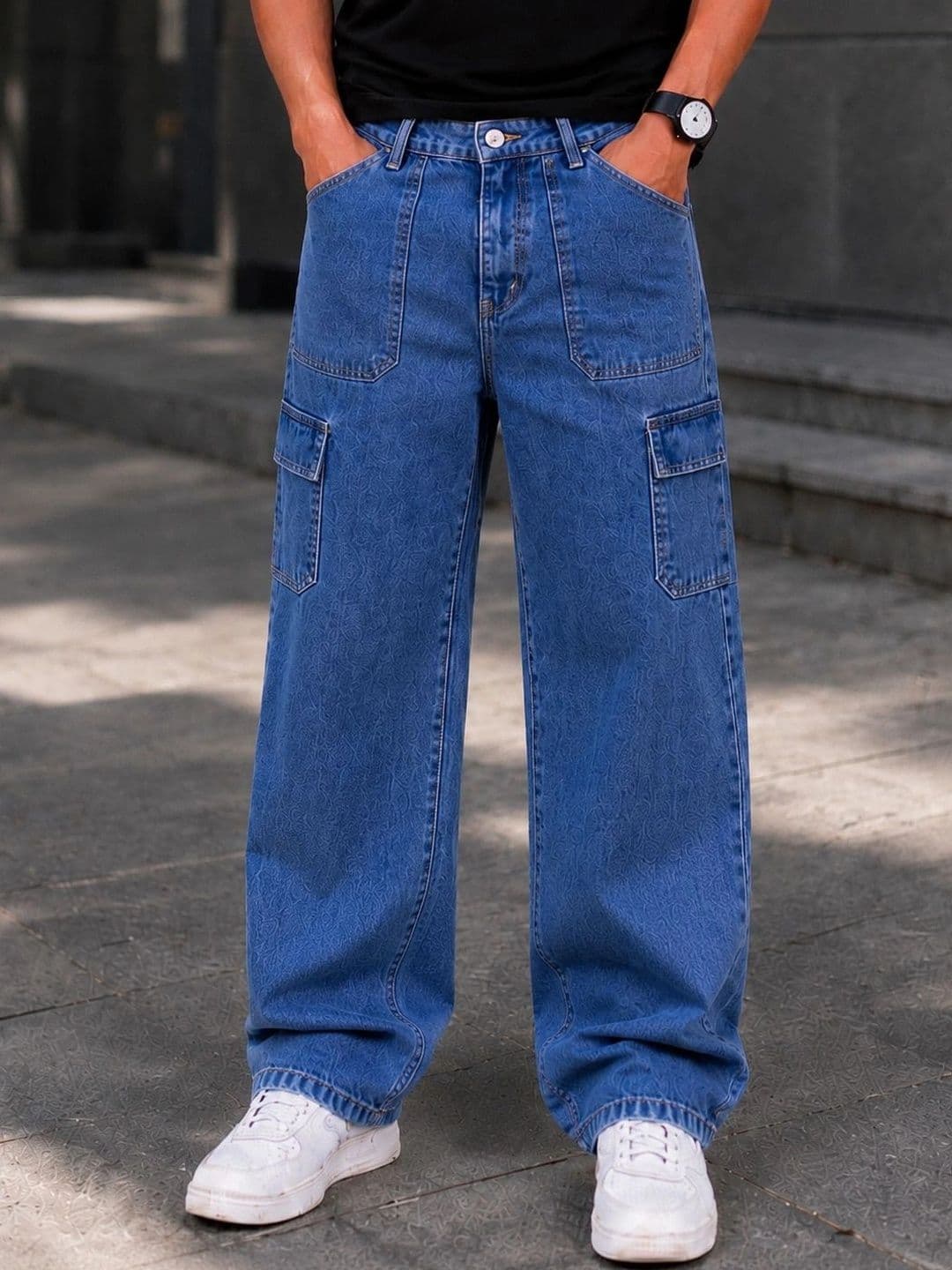 MQ Denim Men Straight Fit Mid-Rise Jeans - view 1