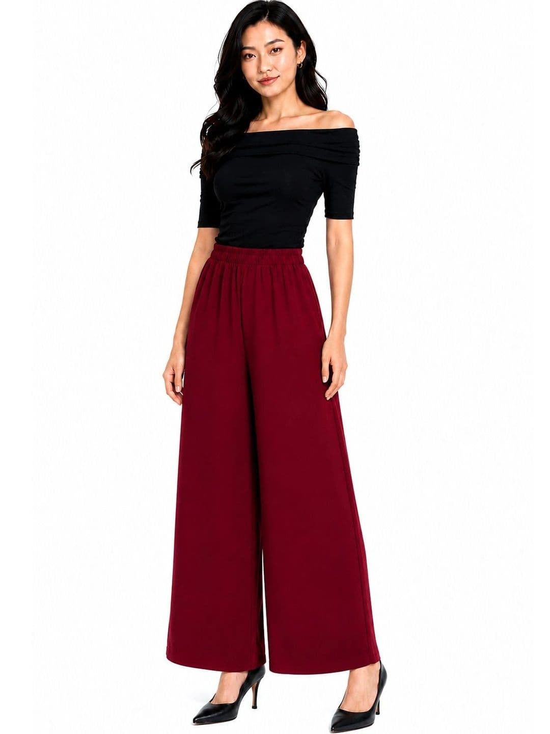 Threadbloom Women Knitted Ethnic Palazzos thumbnail 5