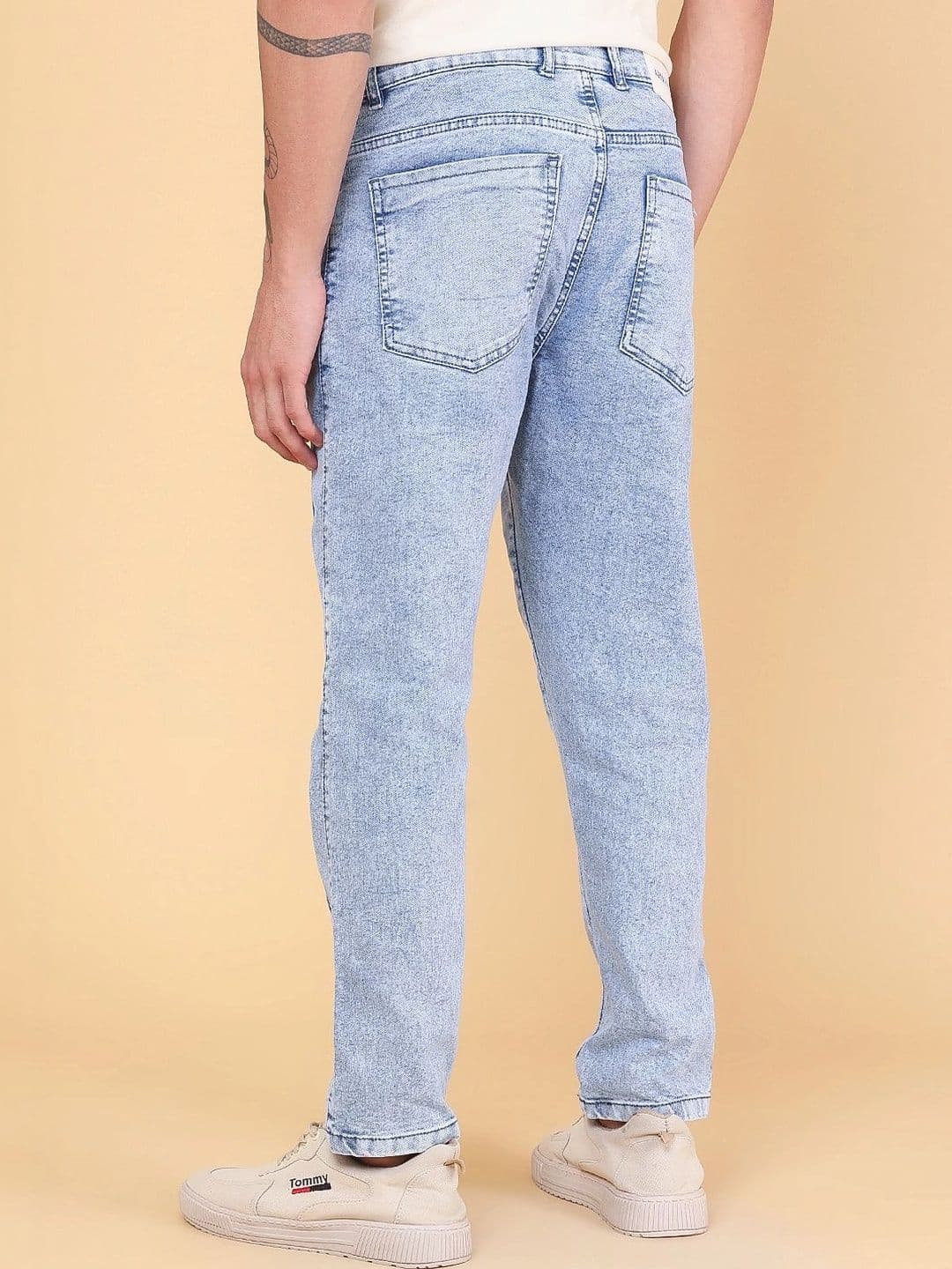 V-Mart Men Regular Fit Mid-Rise Jeans thumbnail 2