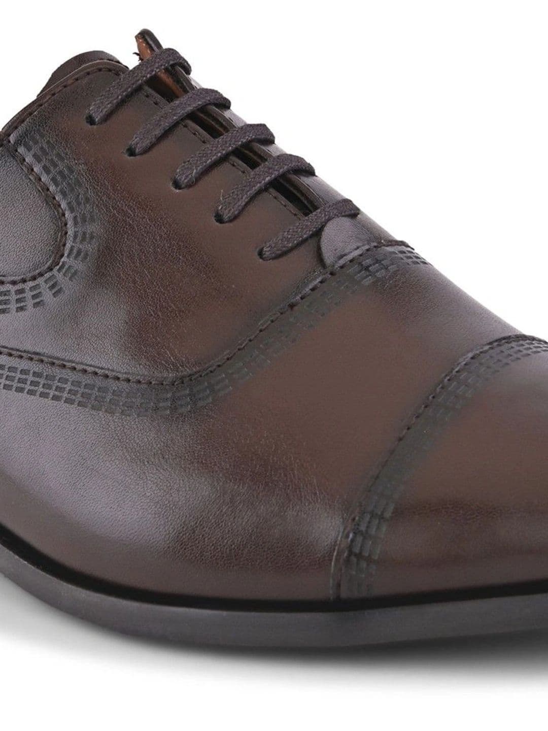 San Frissco Men Pointed Toe Lace-Ups Formal Oxfords Shoes thumbnail 2