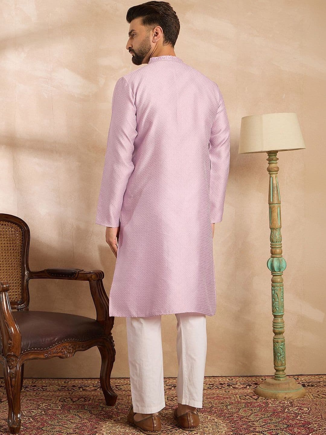 Ethnic Bay Men Embroidered Kurta thumbnail 2