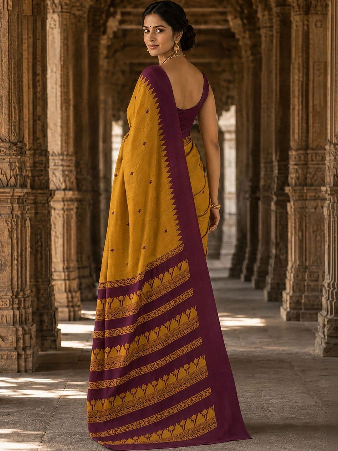 bigben textile Designer Kanjeevaram Saree thumbnail 4