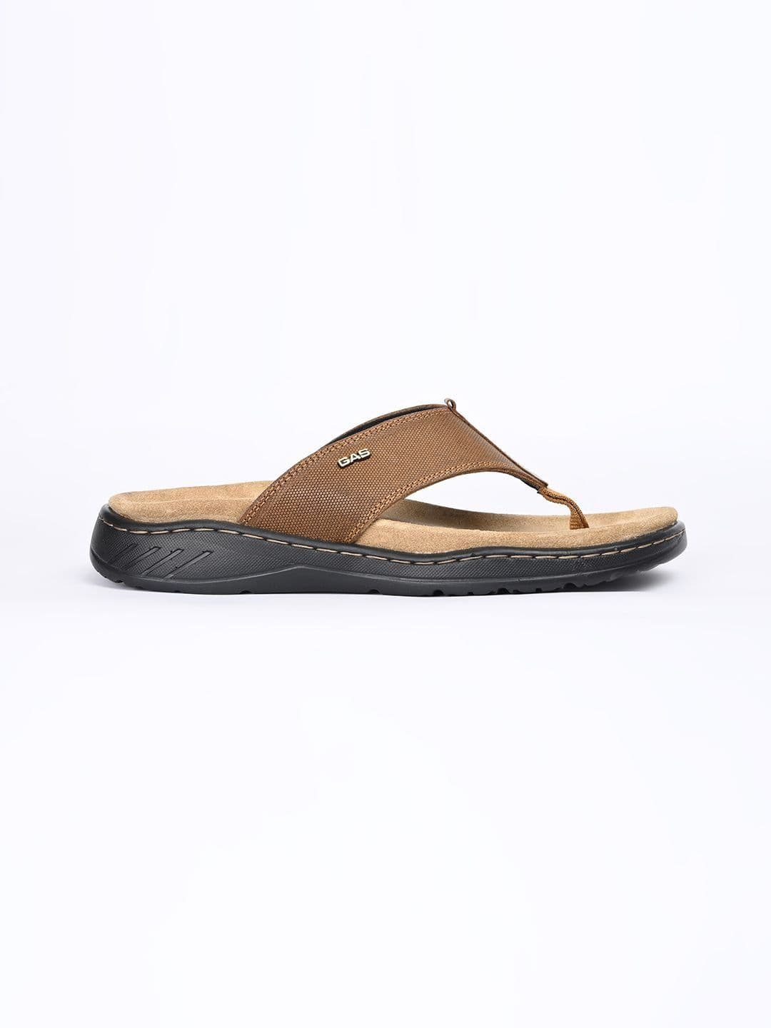 GAS Men's Brilliante Tan Coloured Sandals thumbnail 4