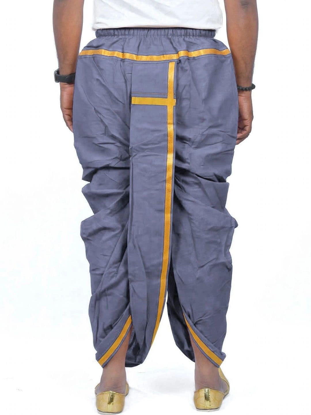 TUNI MANI Men Cotton Dhoti Dhotis thumbnail 3