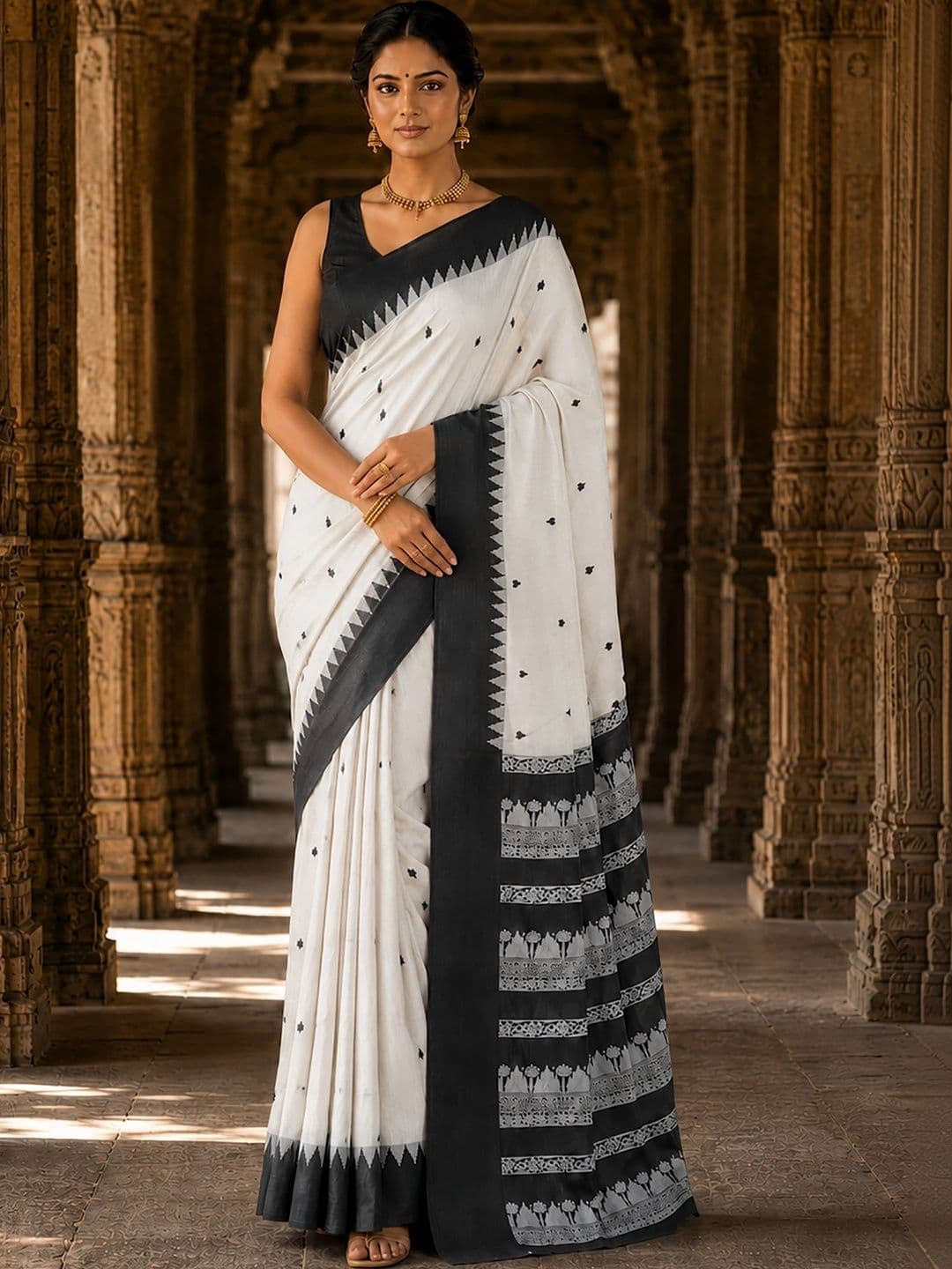 bigben textile Woven Design Designer Kanjeevaram Saree thumbnail 5