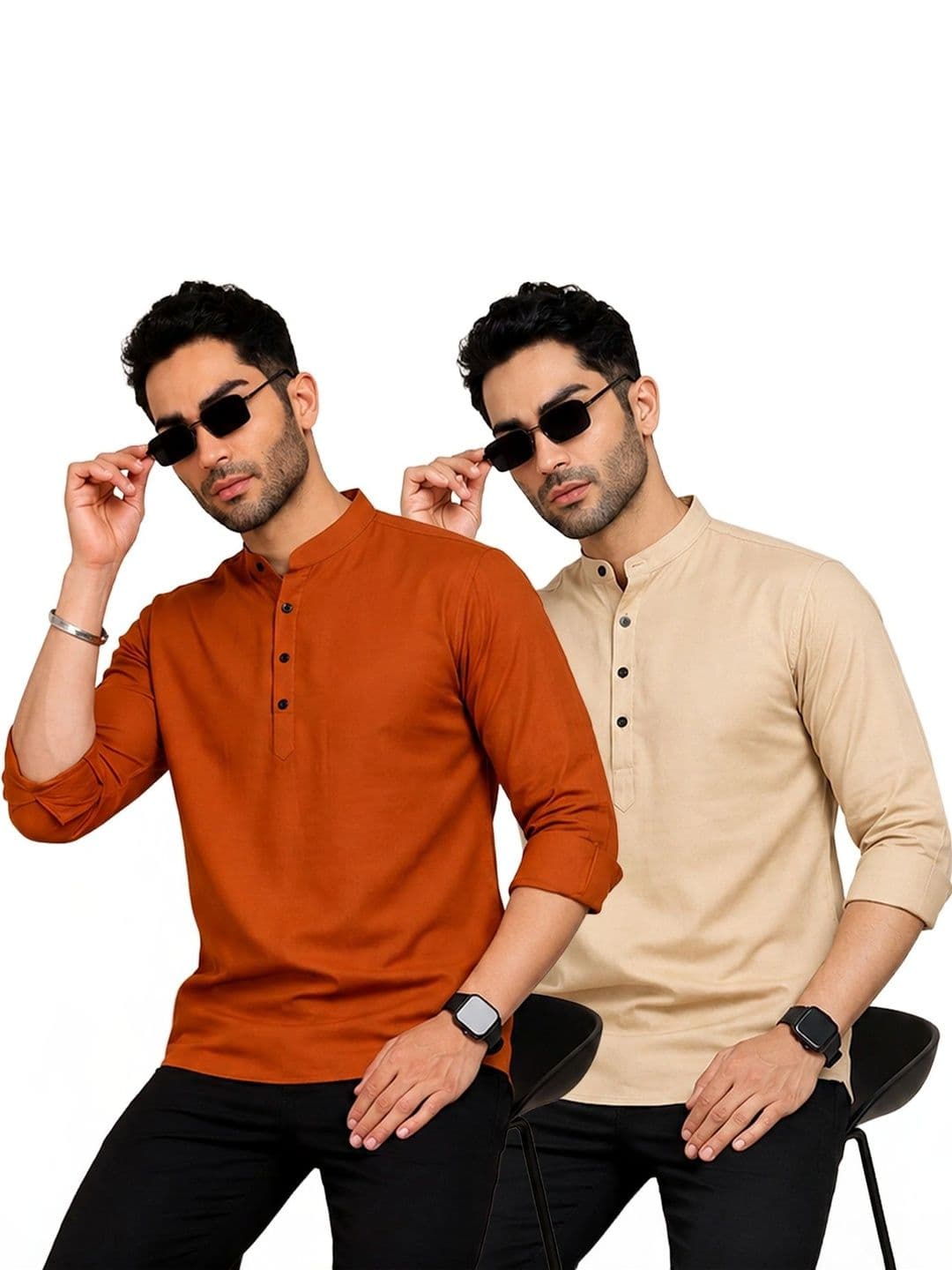 Kavyangle Creation Men Kurta - view 1