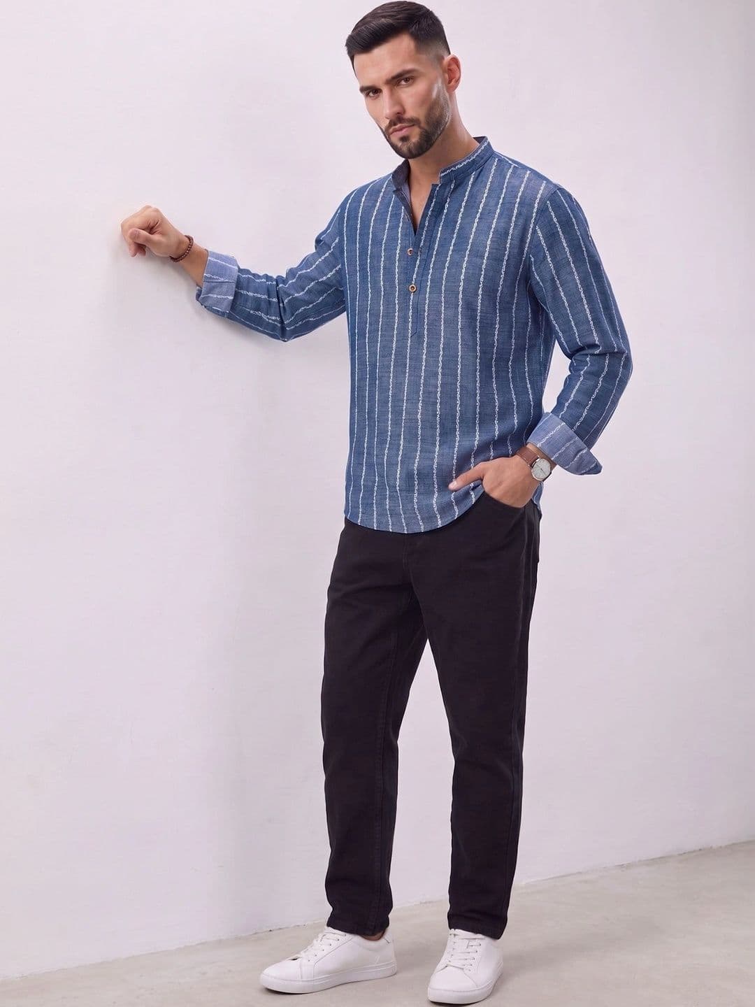 MAAHI FABS Men Printed Kurta thumbnail 3