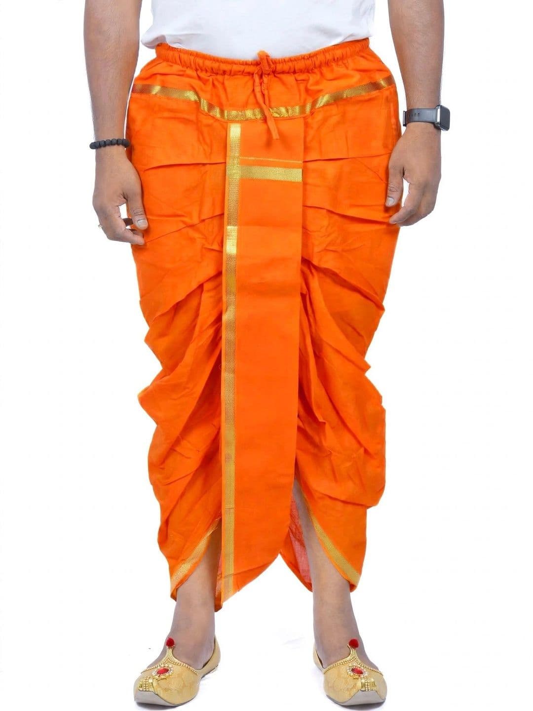 TUNI MANI Men Cotton Dhoti Dhotis thumbnail 4