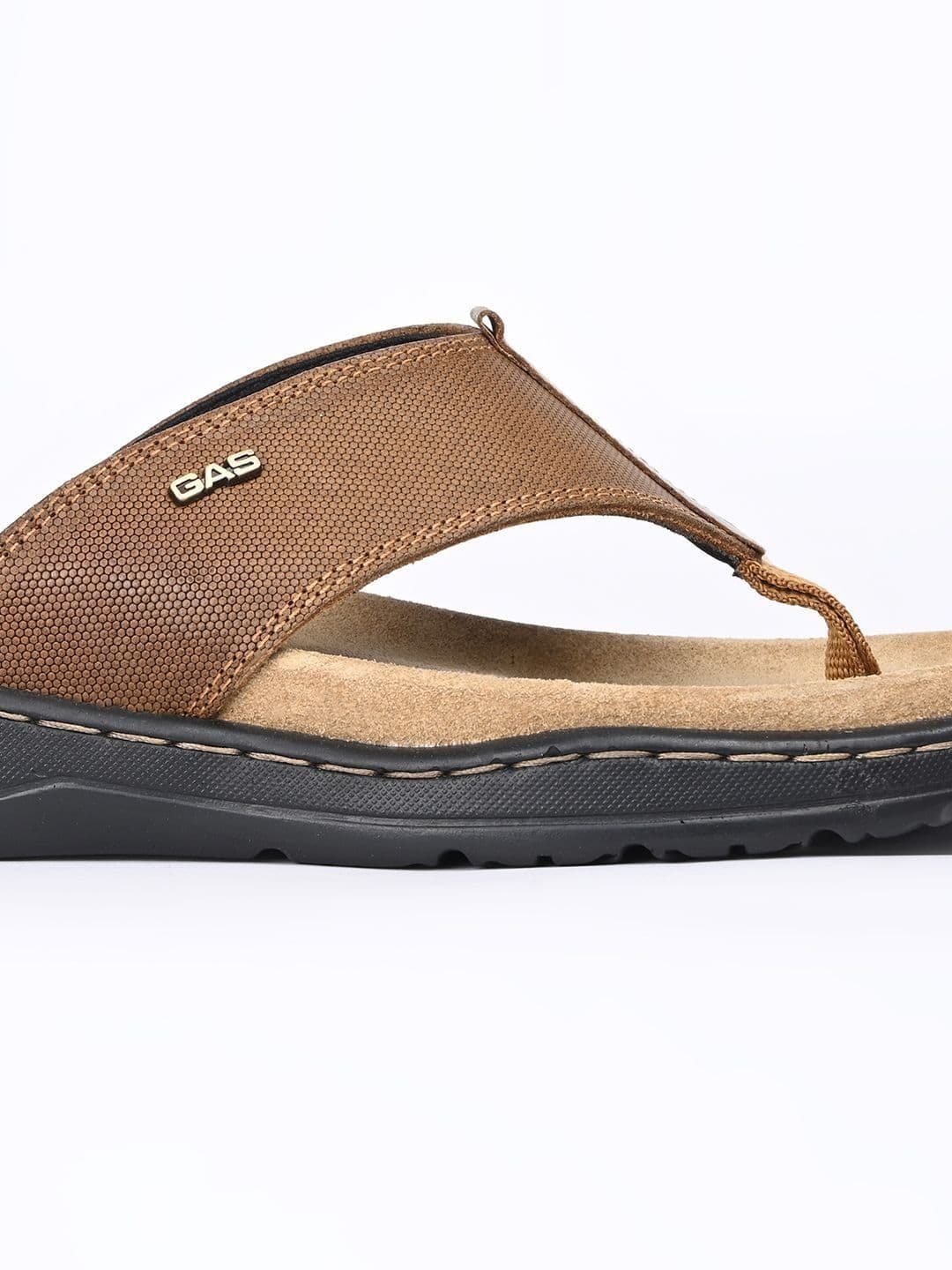 GAS Men's Brilliante Tan Coloured Sandals thumbnail 5