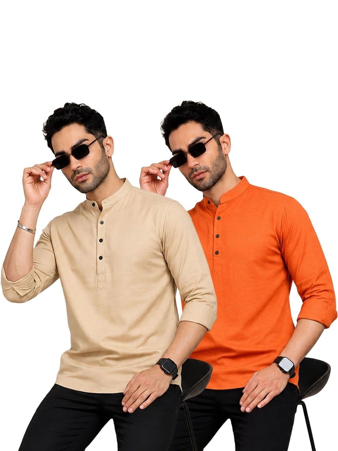 Kavyangle Creation Men Kurta - view 1