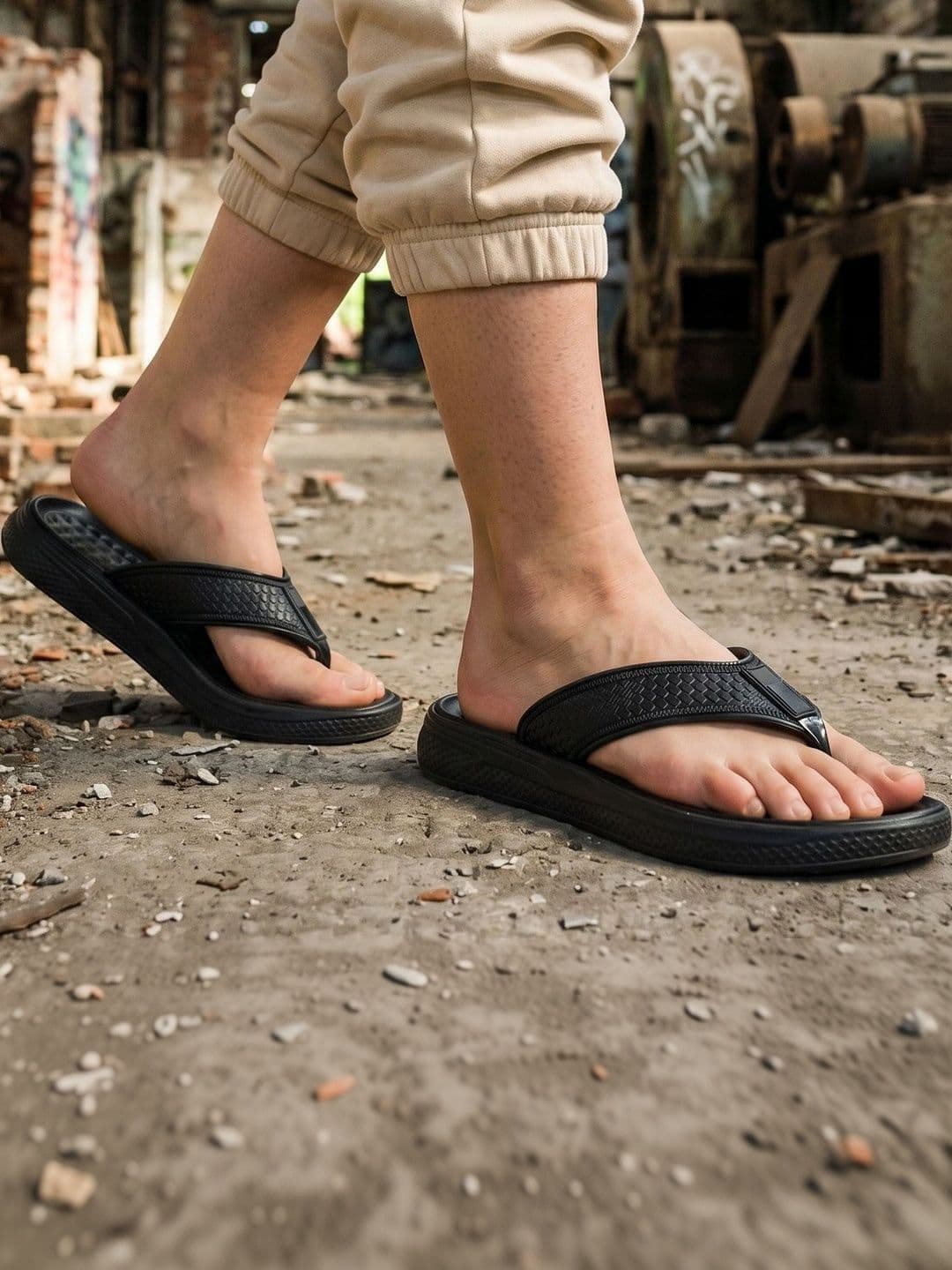Pampy Angel Men Croslite Thong Flip-Flops - view 1