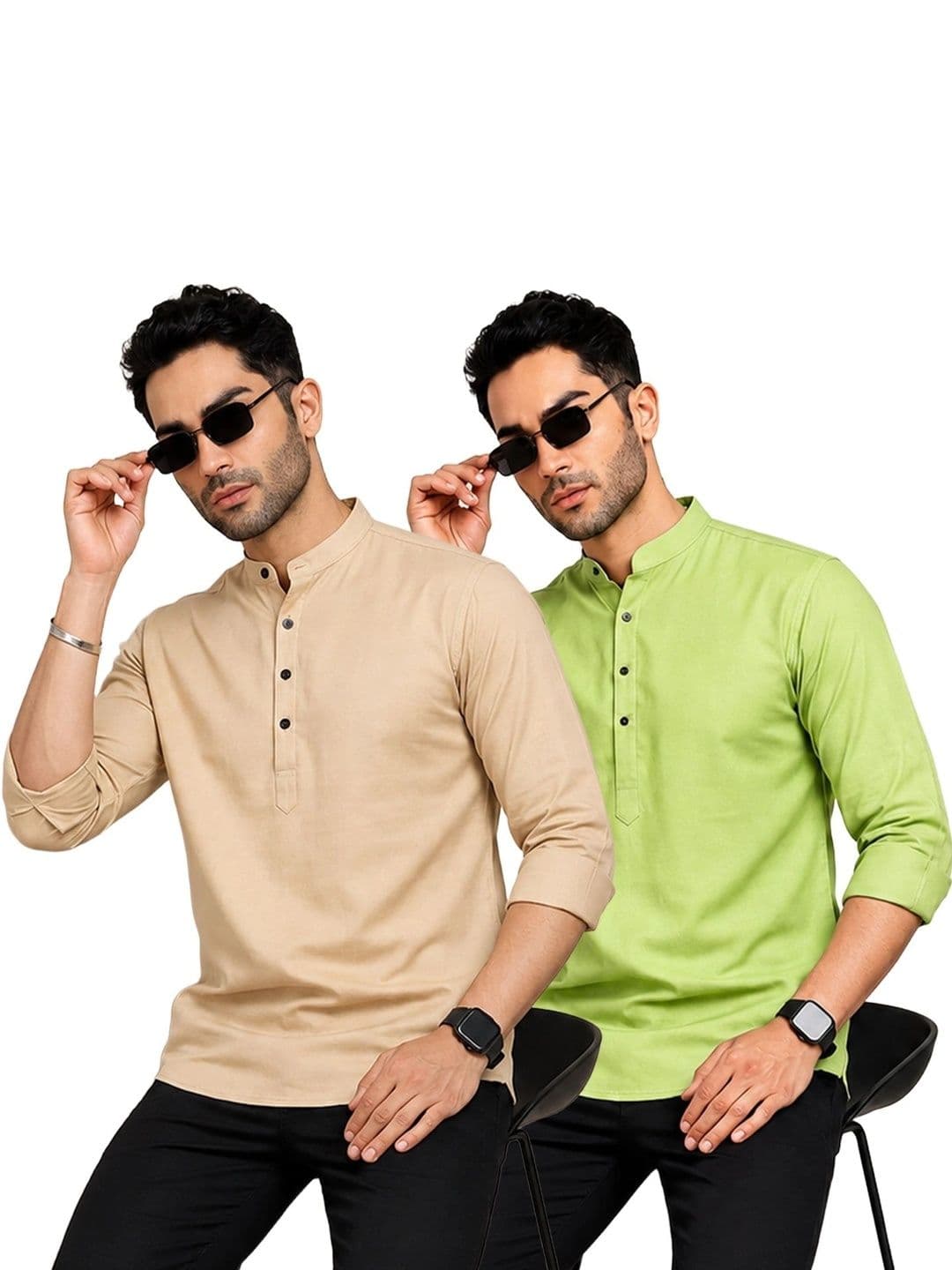 Kavyangle Creation Men Kurta - view 1