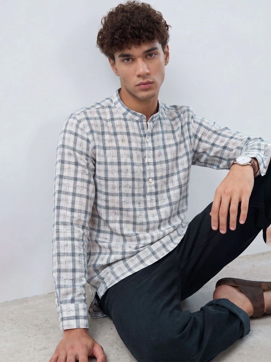 MAAHI FABS Men Khadi Kurta - view 1