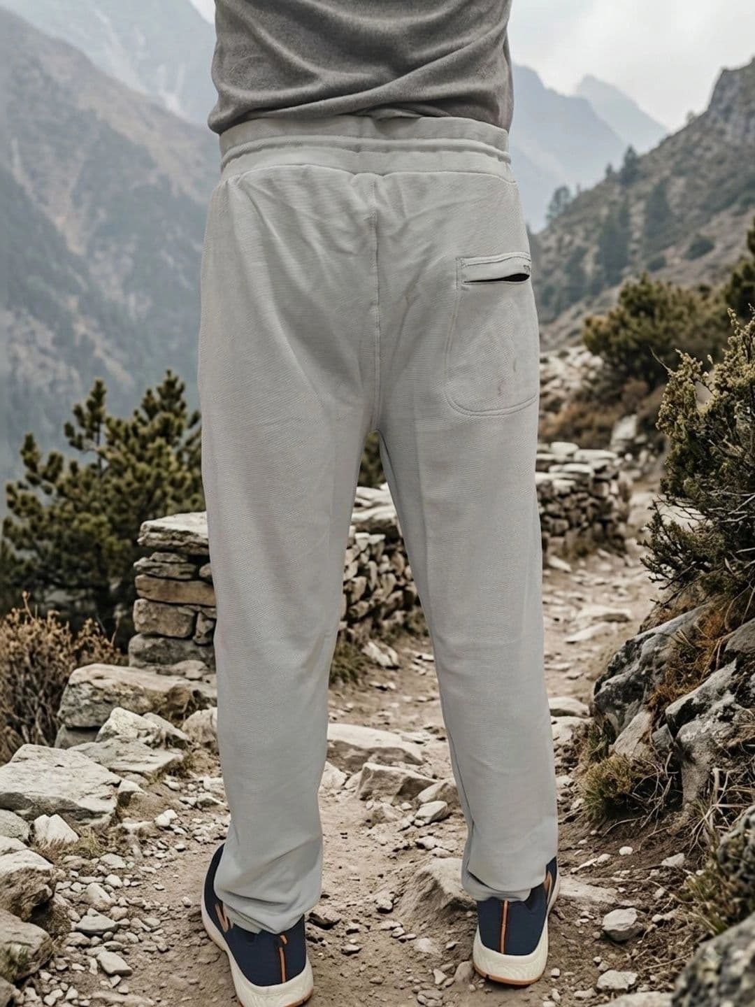 Bite and Style Men Slim Fit Brand Logo Training Track Pants thumbnail 6
