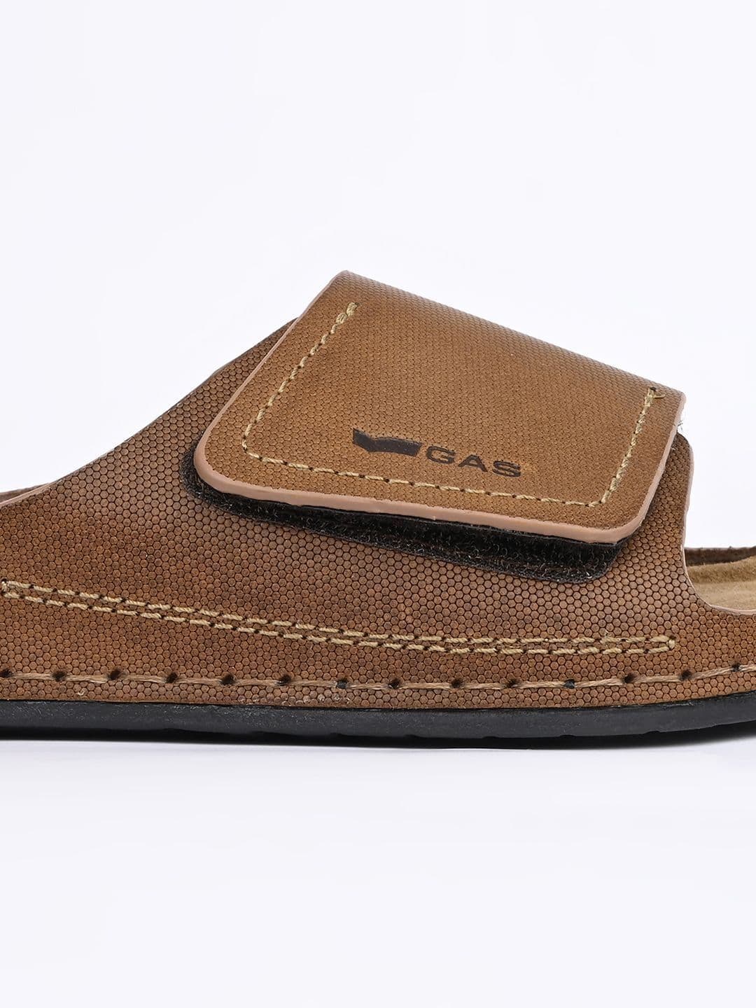 GAS Men Iconico Tan Coloured Sandals thumbnail 6