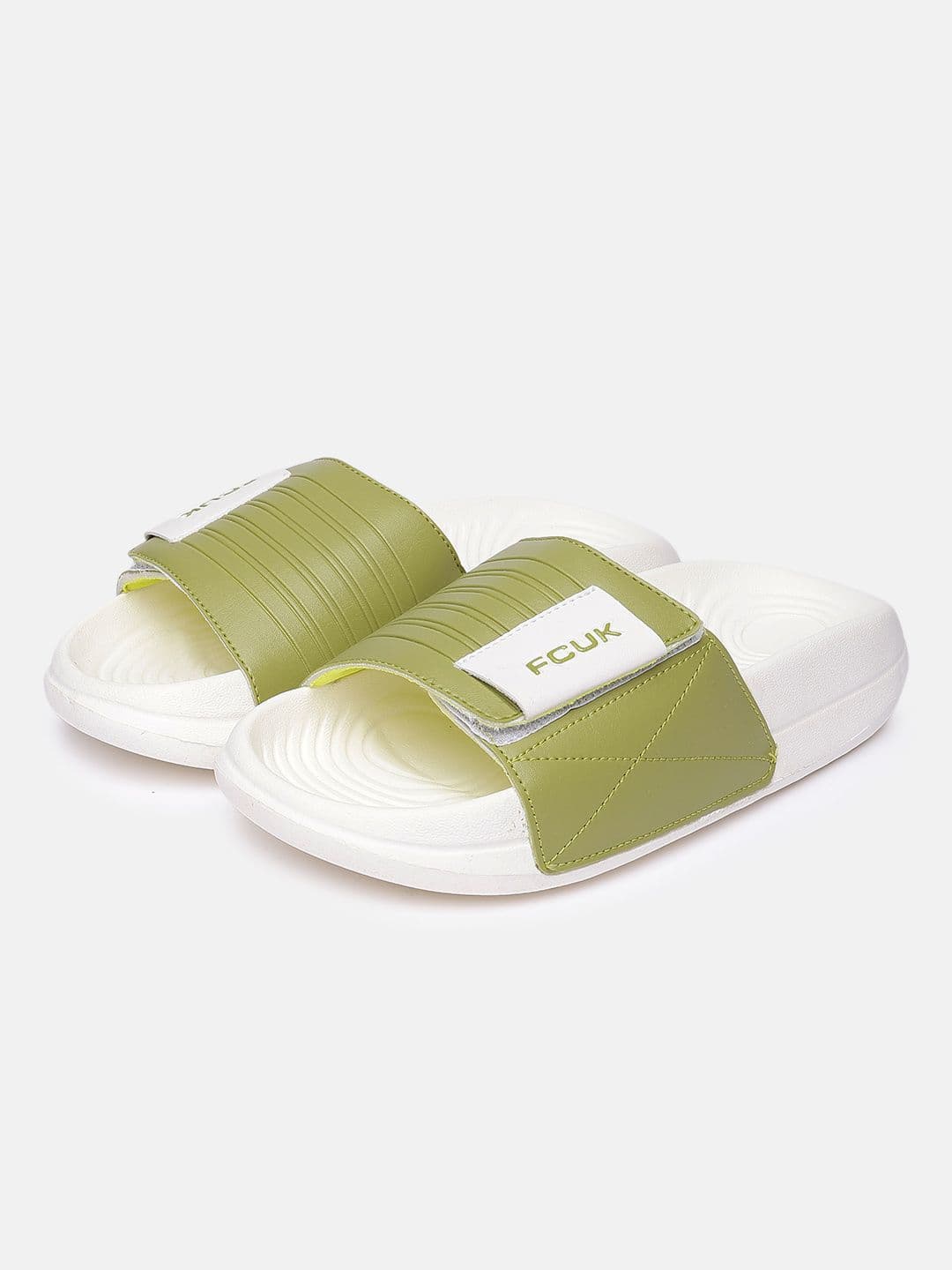 FCUK Men Brand Logo Printed Sliders thumbnail 3