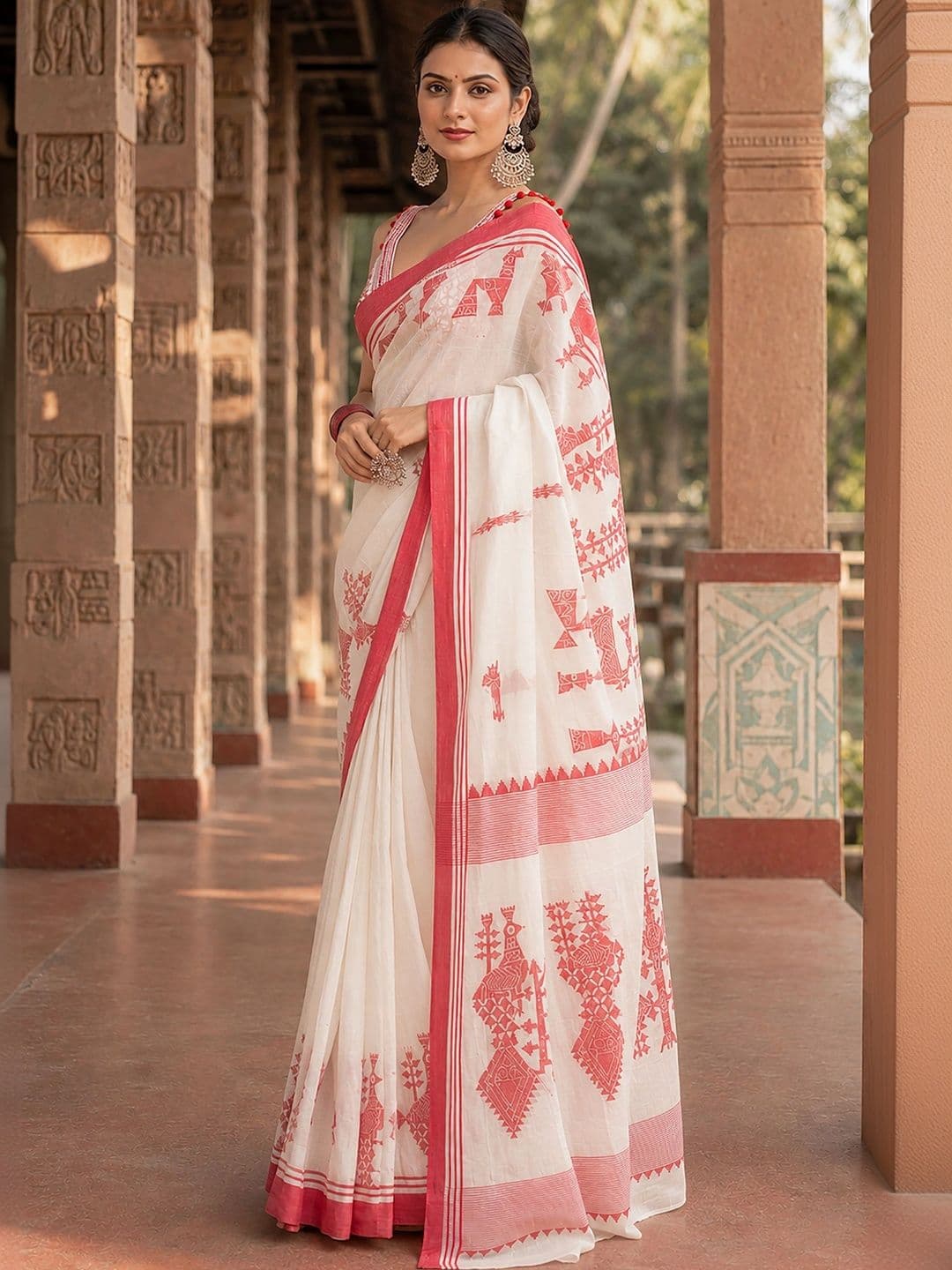Dhaaga Ghar Woven Design Designer Kanjeevaram Saree thumbnail 5