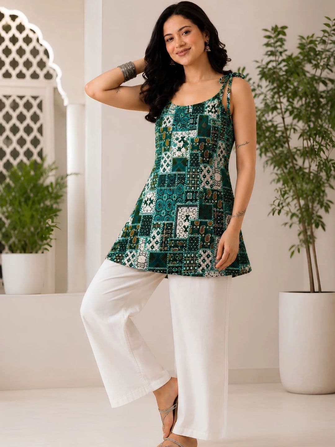 JAGVEN FAB Women Printed Kurti thumbnail 4