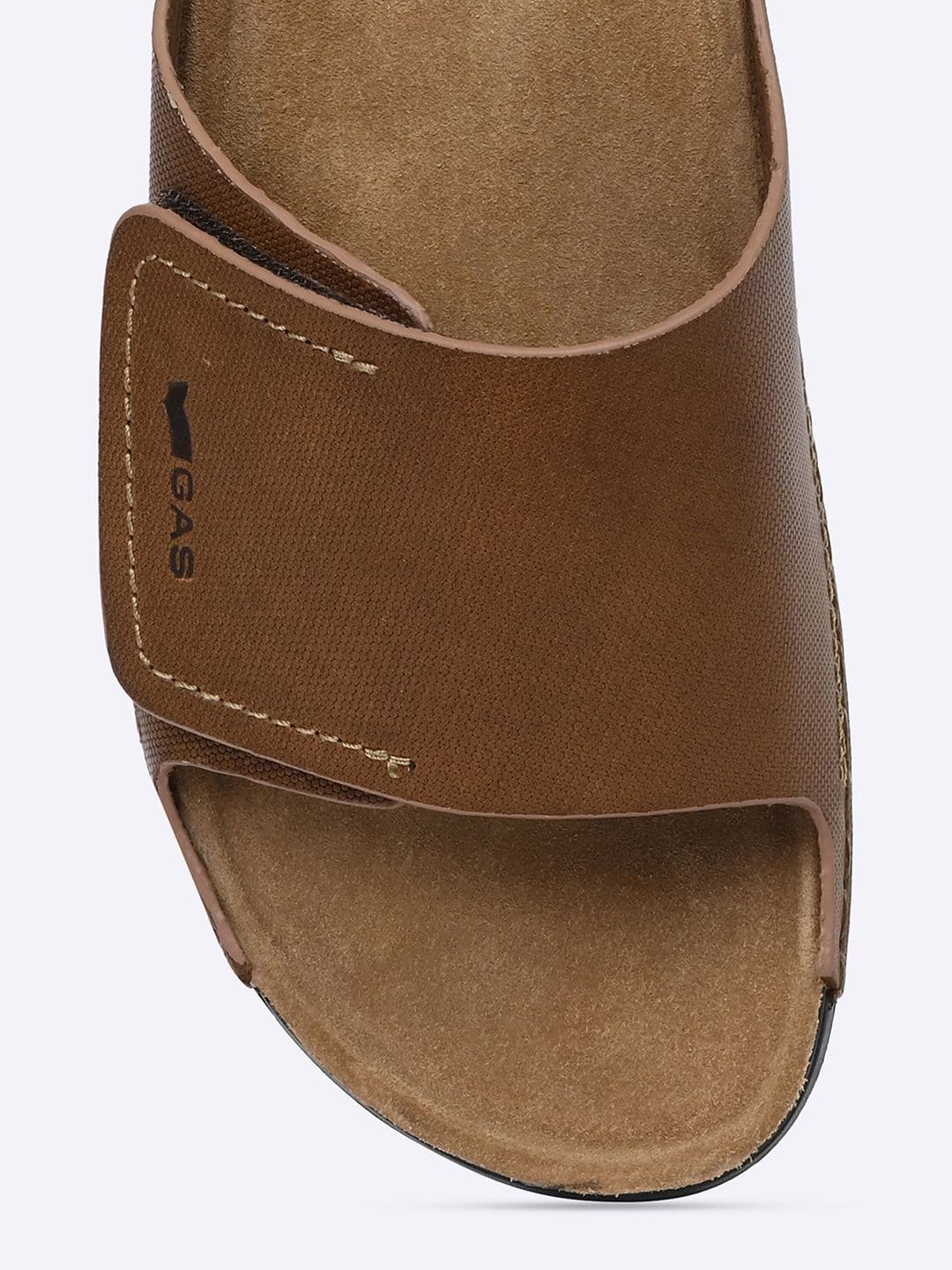 GAS Men Iconico Tan Coloured Sandals thumbnail 5