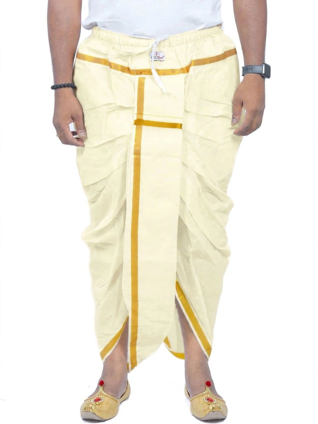 TUNI MANI Men Cotton Dhoti Dhotis thumbnail 3