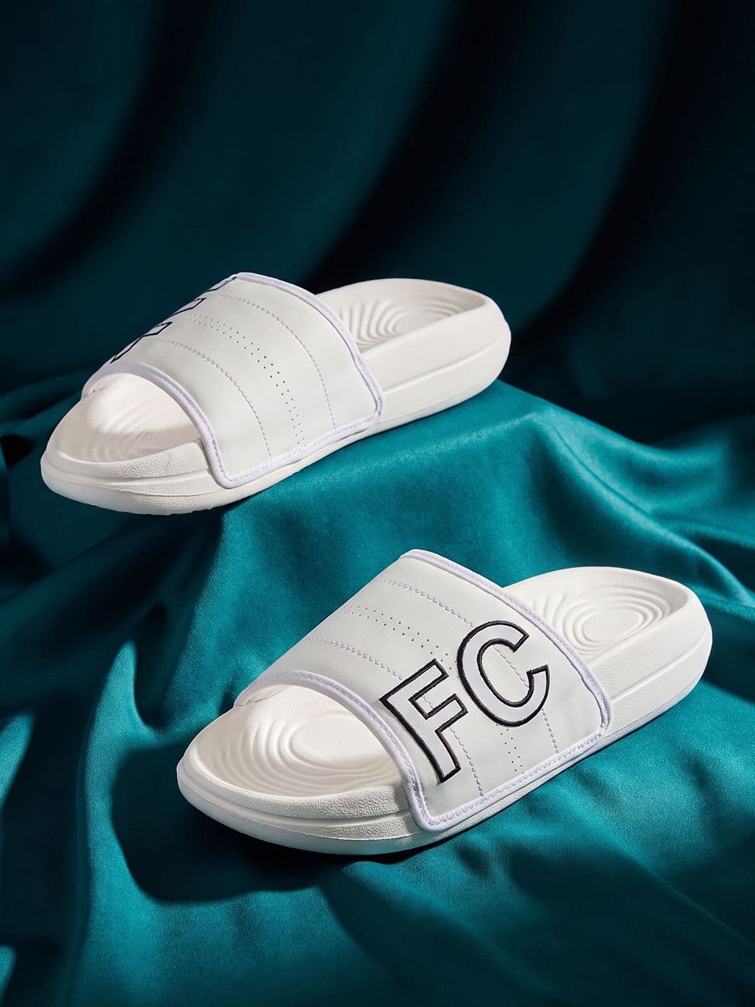 FCUK Men Brand Logo Printed Sliders - view 1
