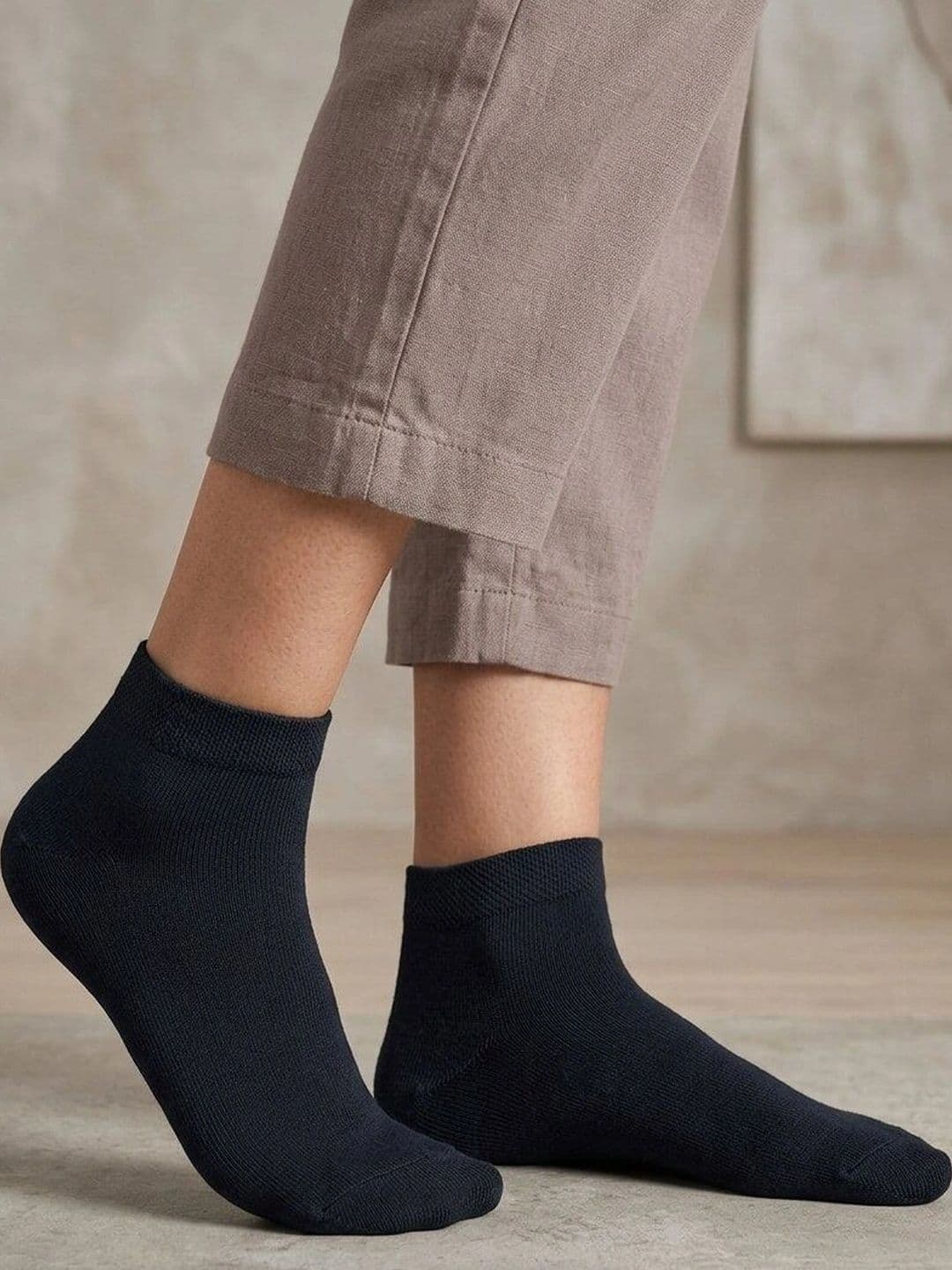 Moda Rapido Men Pack of 3 Cotton Blend Ankle Length Socks thumbnail 3