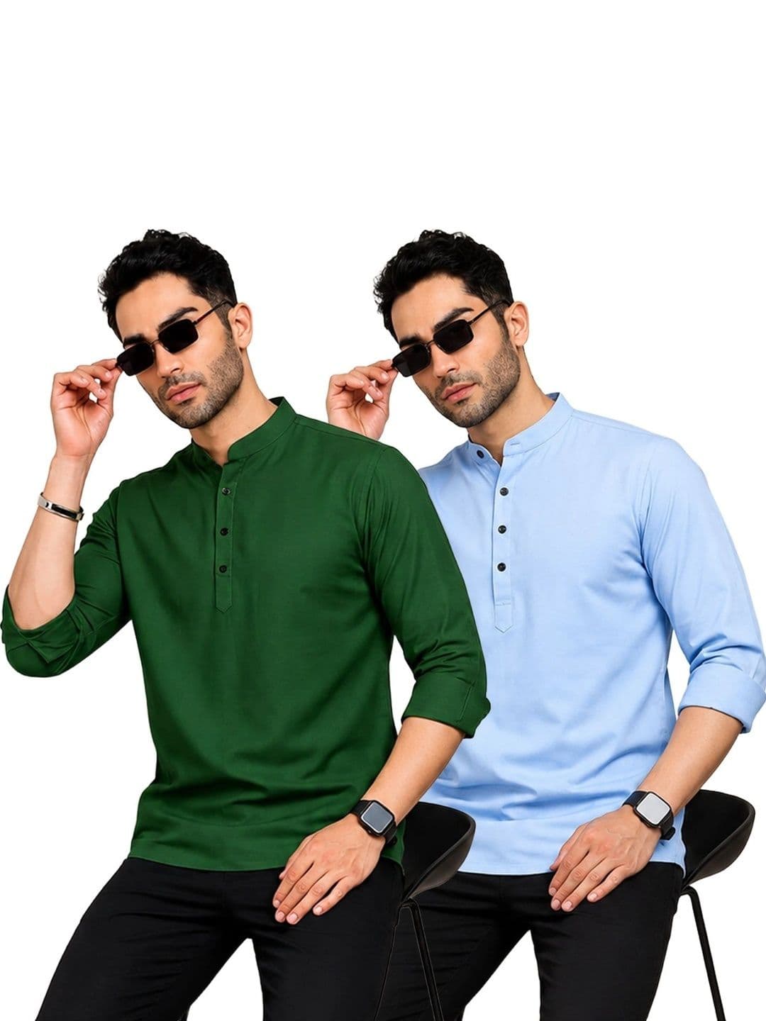 Kavyangle Creation Men Kurta - view 1