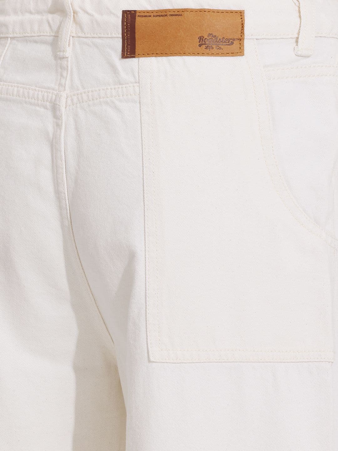 The Roadster Life Co. Women Wide Leg Pure Cotton Jeans thumbnail 5