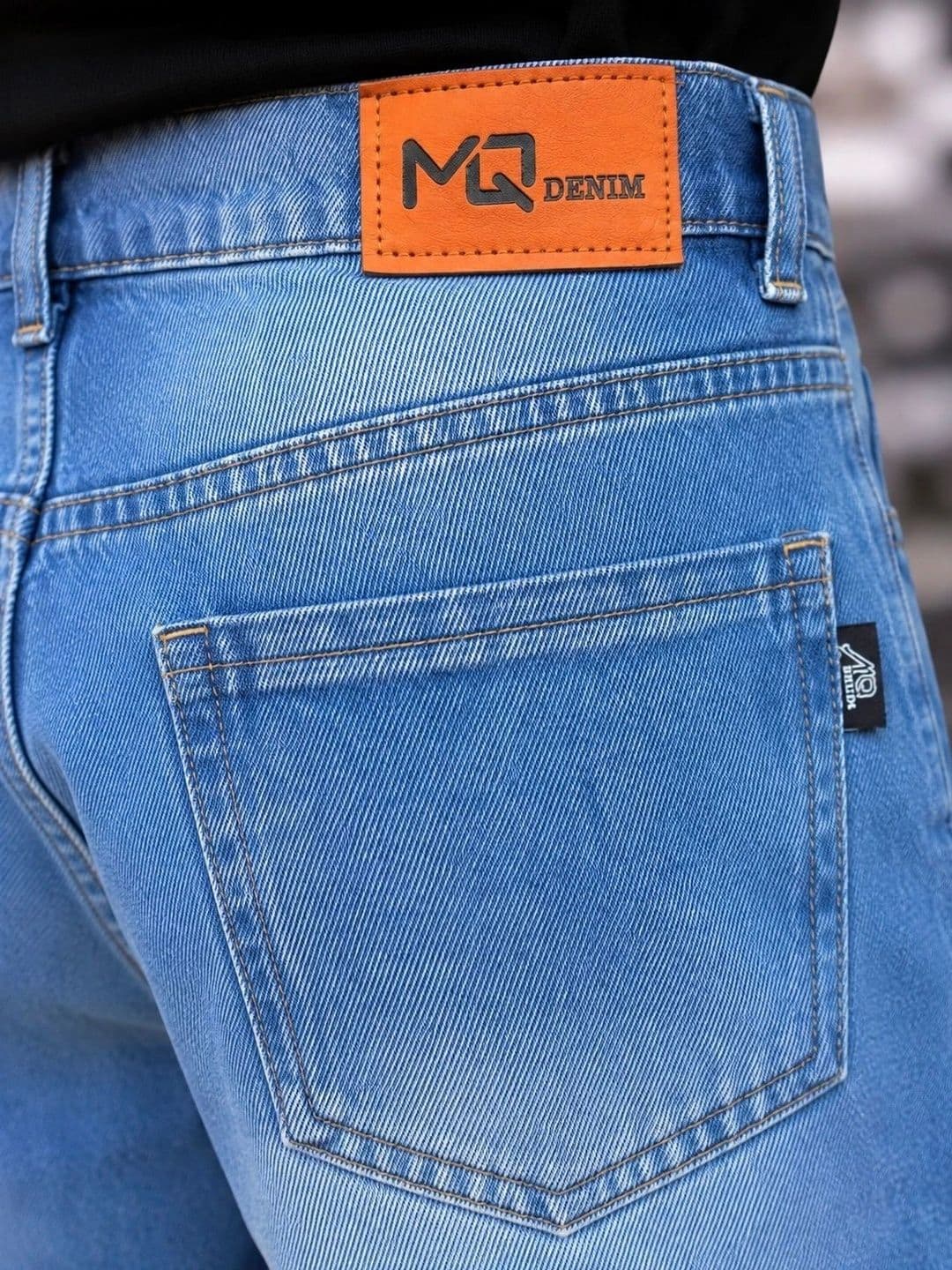 MQ Denim Men Straight Fit Mid-Rise Light Fade Jeans thumbnail 5
