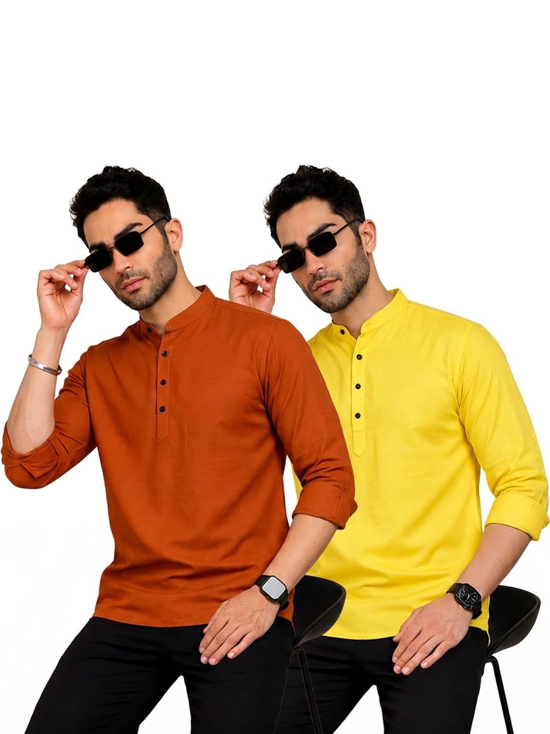 Kavyangle Creation Men Kurta - view 1