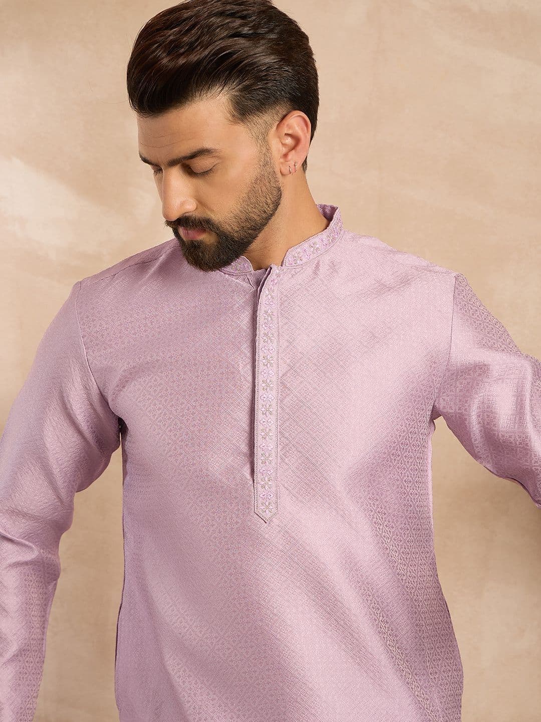 Ethnic Bay Men Embroidered Kurta thumbnail 6