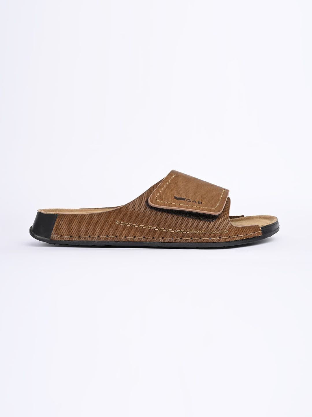 GAS Men Iconico Tan Coloured Sandals thumbnail 4
