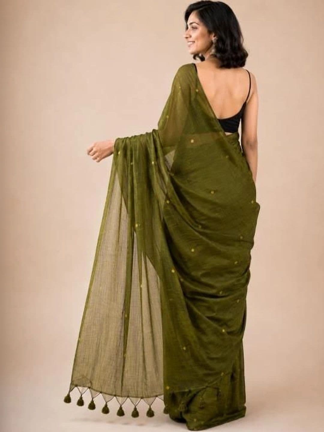 SHYAMALI BOUTIQUE Pure Cotton Saree thumbnail 2