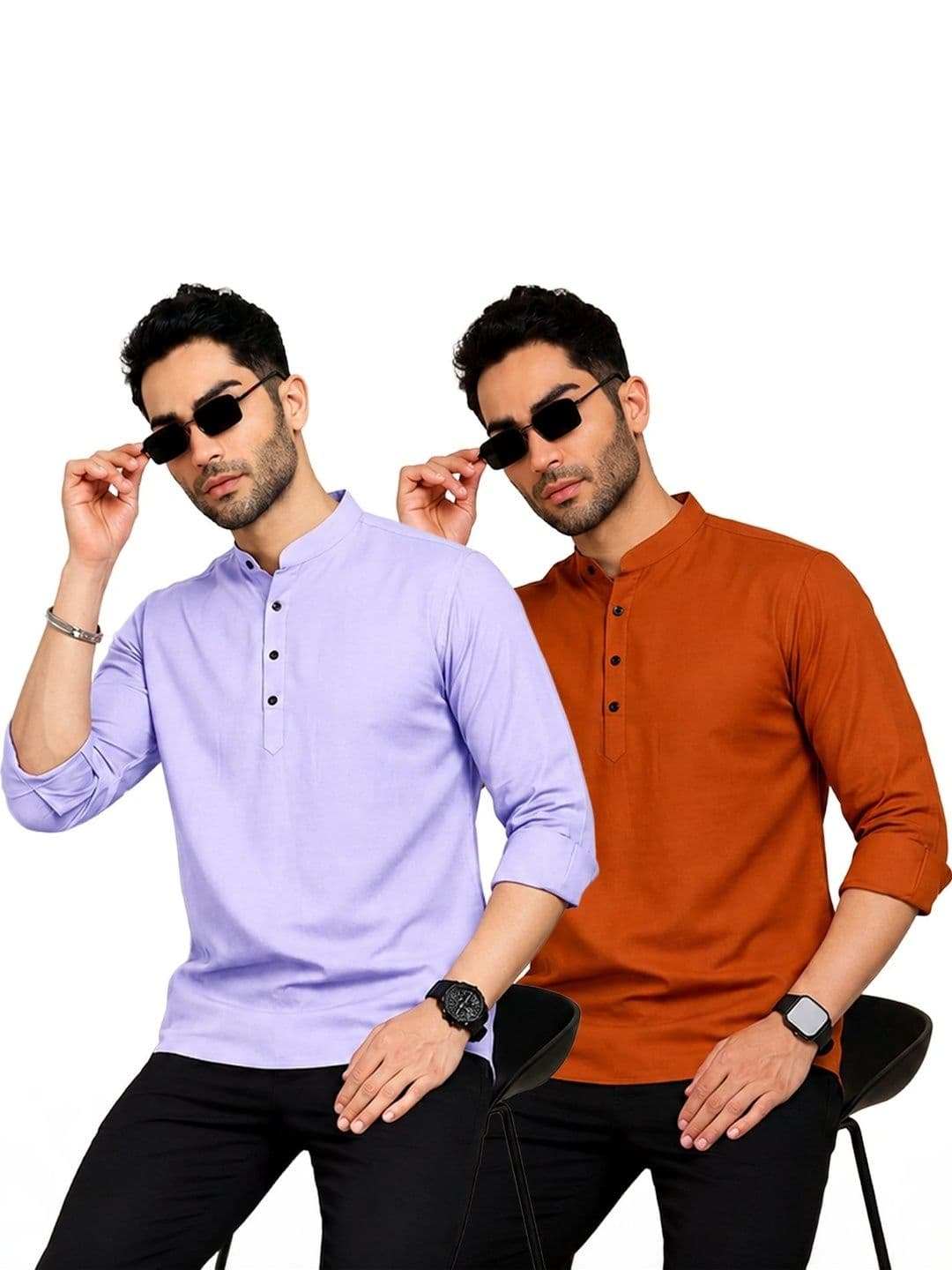Kavyangle Creation Men Kurta - view 1