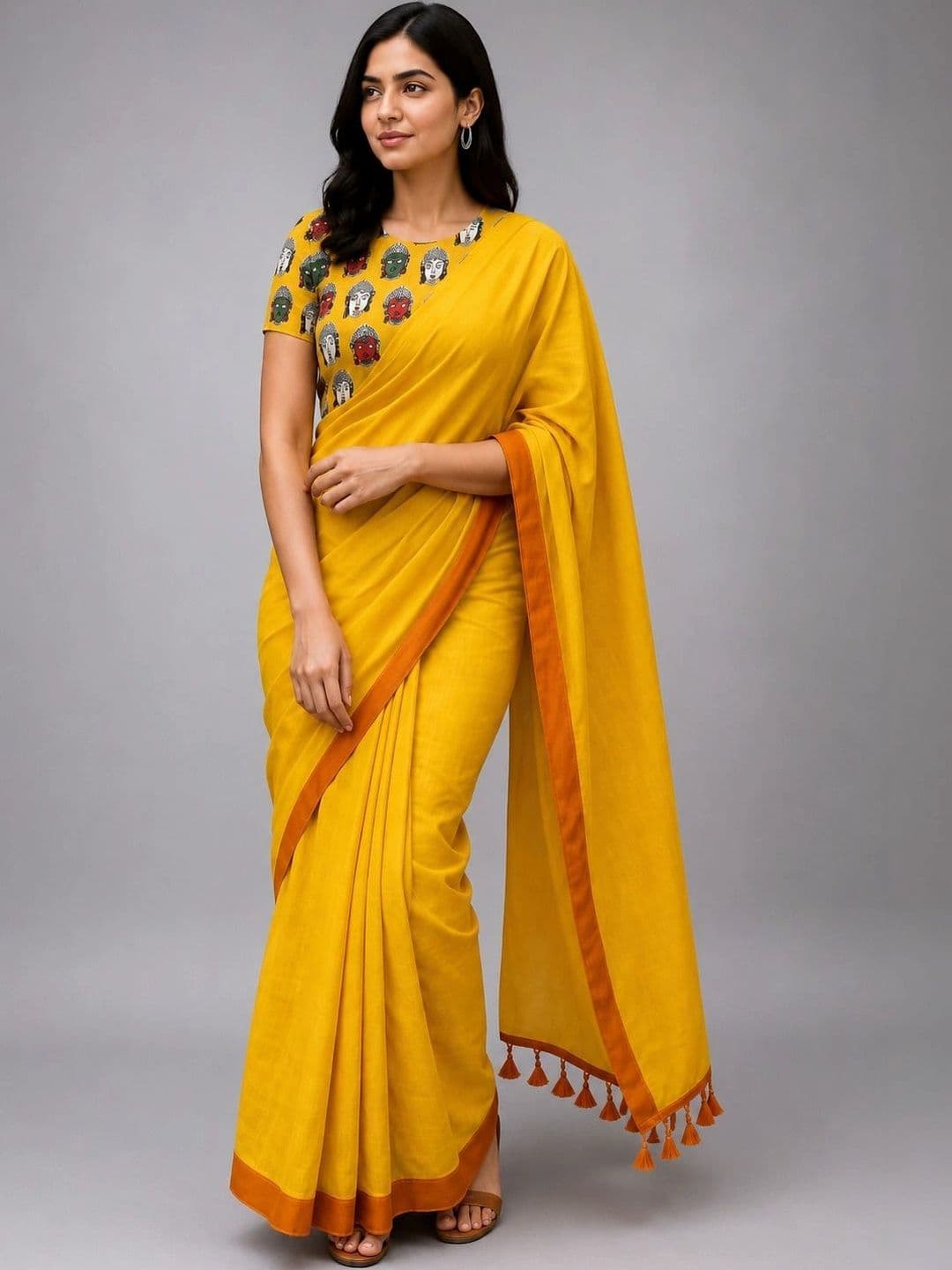 OSARIO Pure Cotton Saree - view 1