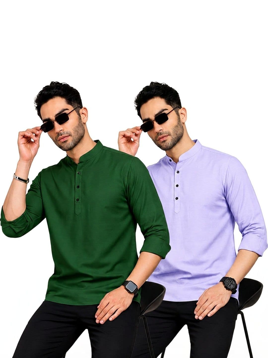 Kavyangle Creation Men Kurta - view 1