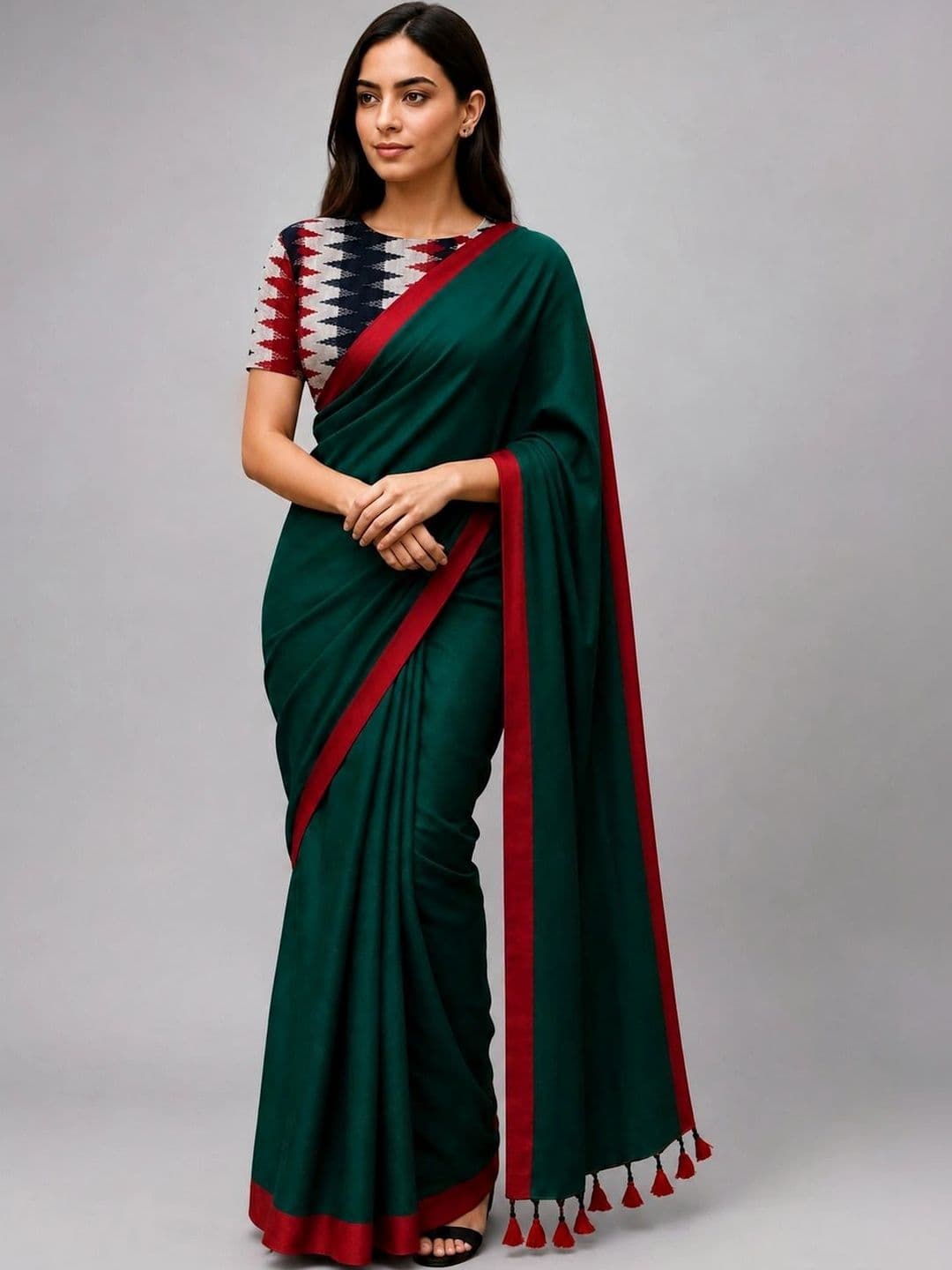 BSC Pure Cotton Saree - view 1