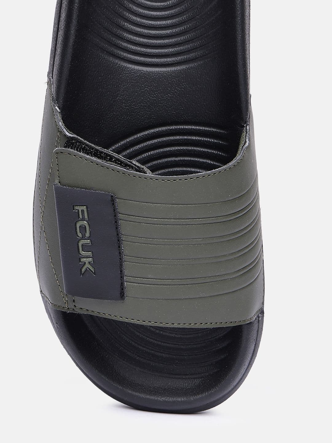 FCUK Men Colourblocked Sliders thumbnail 4